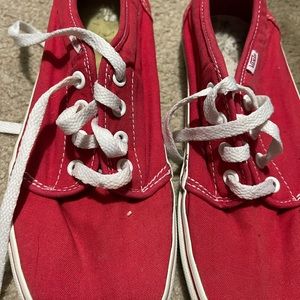 Red Vans